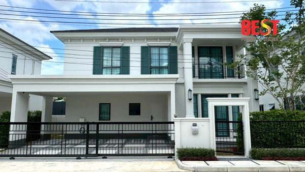 🌟 [FOR RENT] Luxury Single House at Setthasiri Bangna Km.10 | "Lawrence" House Type | Near Concordian &amp; Verso International Schools 🌟