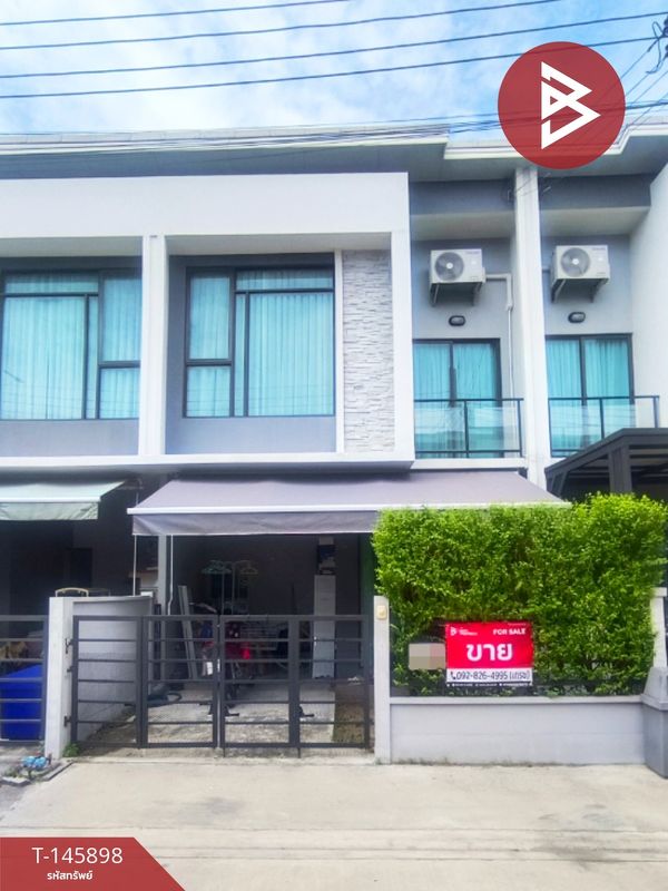 Townhouse for sale Grand Pleno Watcharapol-Sukhapiban 5 Village (Grande Pleno Watcharapol-Sukhapiban 5), good location.