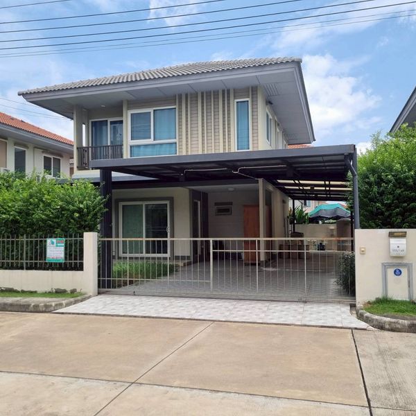 98038 - Single house for sale in Khanasiri Village, Chaiyaphruek-Wongwaen.