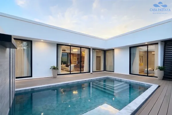 Luxury Pool Villa for Rent with Private Rooftop Thai Garden Hill