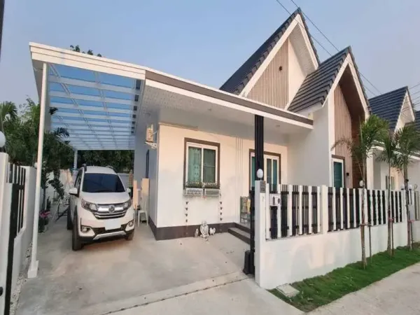 Nordic-Style Single House for Sale at CocoVille (Sabai Home)