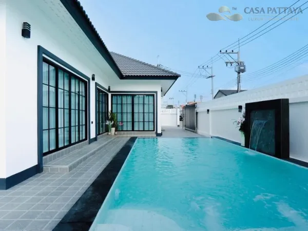 Brand New Corner Plot Pool Villa for Sale in Nong Pla Lai
