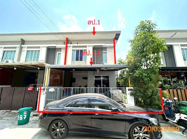 For Sale Townhouse/Townhome  , Pruksa Ville 92 Onnut - Suvarnabhumi , Racha Thewa , Bang Phli , Samut Prakarn , CX-164504