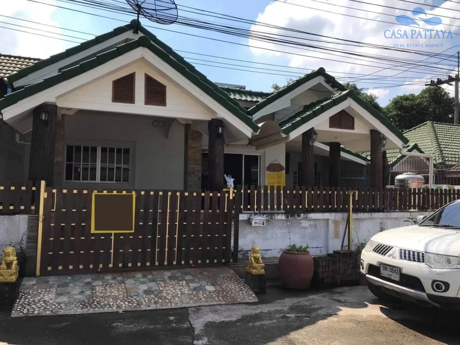 ขายบ้านพร้อมผู้เช่า พิกัดหนองเกตุใหญ่ (หมู่บ้านพูนสุข) เลี้ยงสัตว์ได้