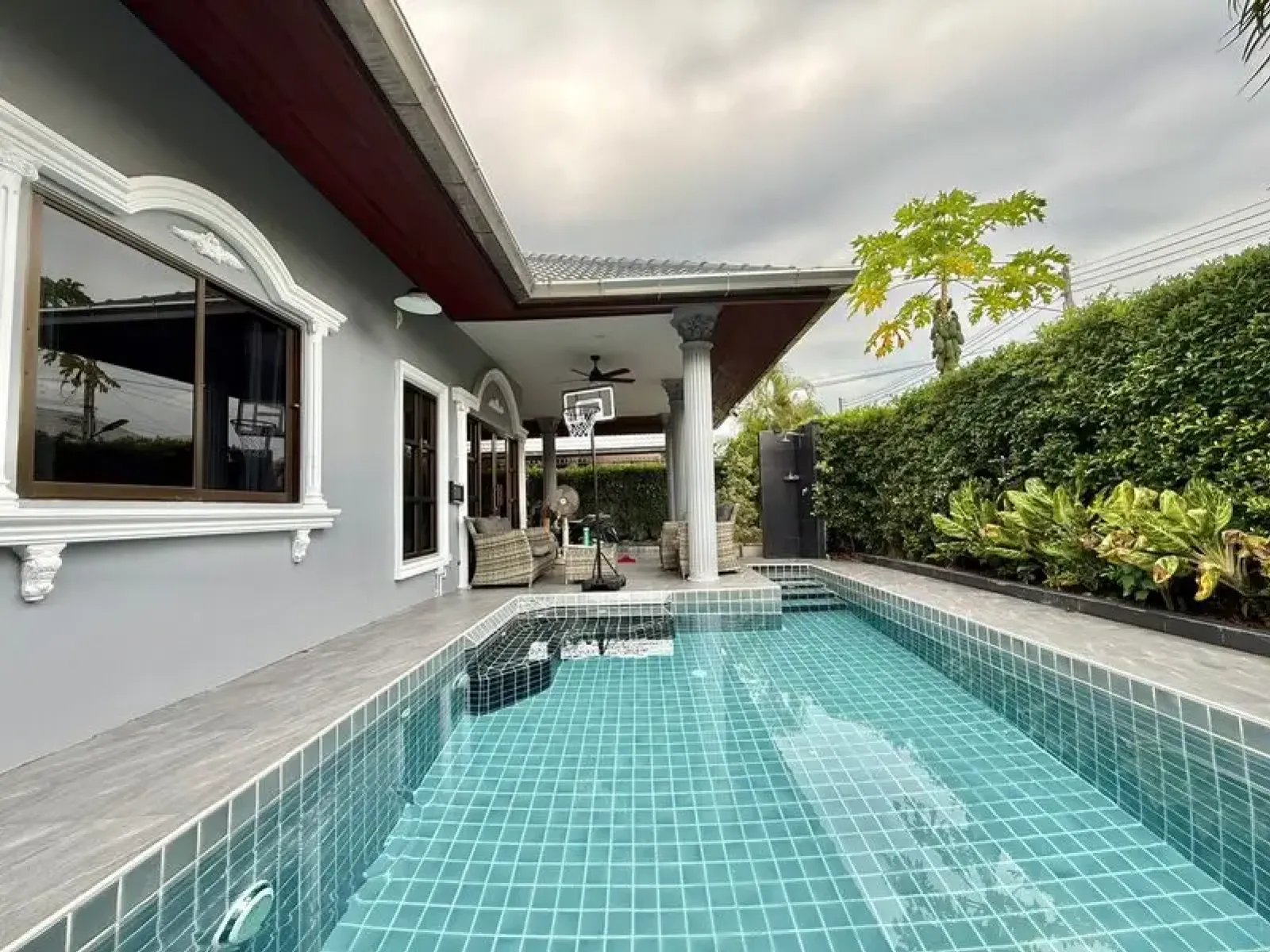 บ้านเดี่ยวสำหรับขายในพัทยา หมู่บ้านเอกามงคล ชัยพฤกษ์ 2