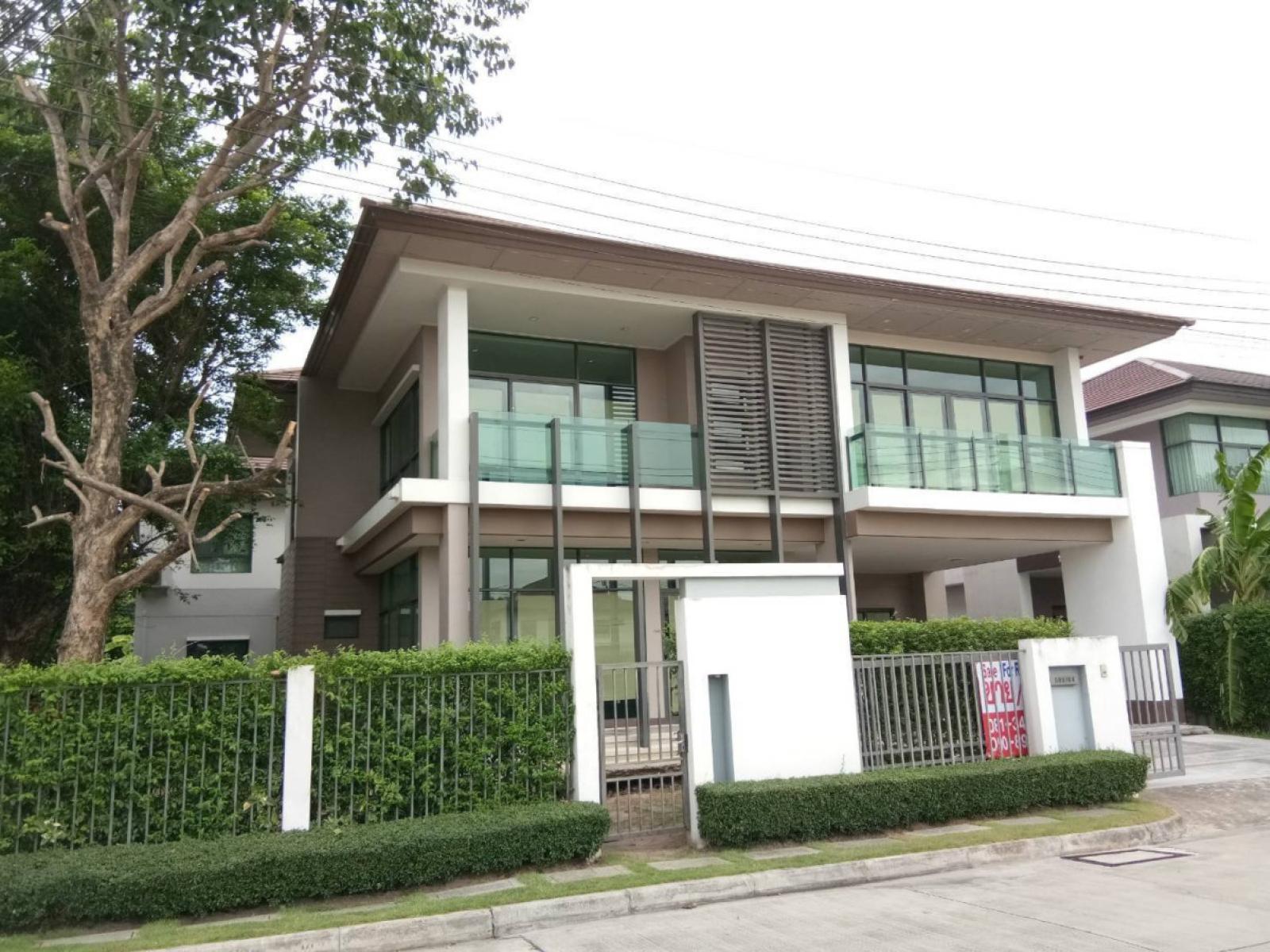 For Sale House , Setthasiri Onnut-Srinakarindra  , nice view , corner unit , wide frontage , ARL-Ban Thap Chang , Prawet , Prawet , Bangkok , CX-165001