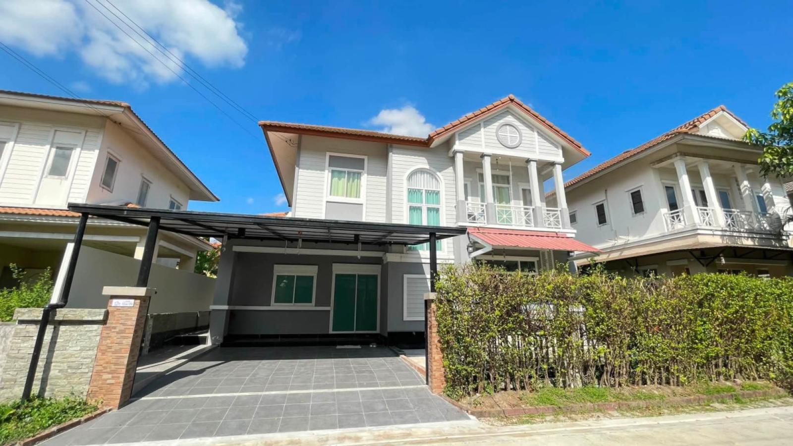 For Sale House , Baan Suan Racha Kaset - Nawamin , MRT-Maiyalap , Chorakhe Bua , Lat Phrao , Bangkok , CX-165066
