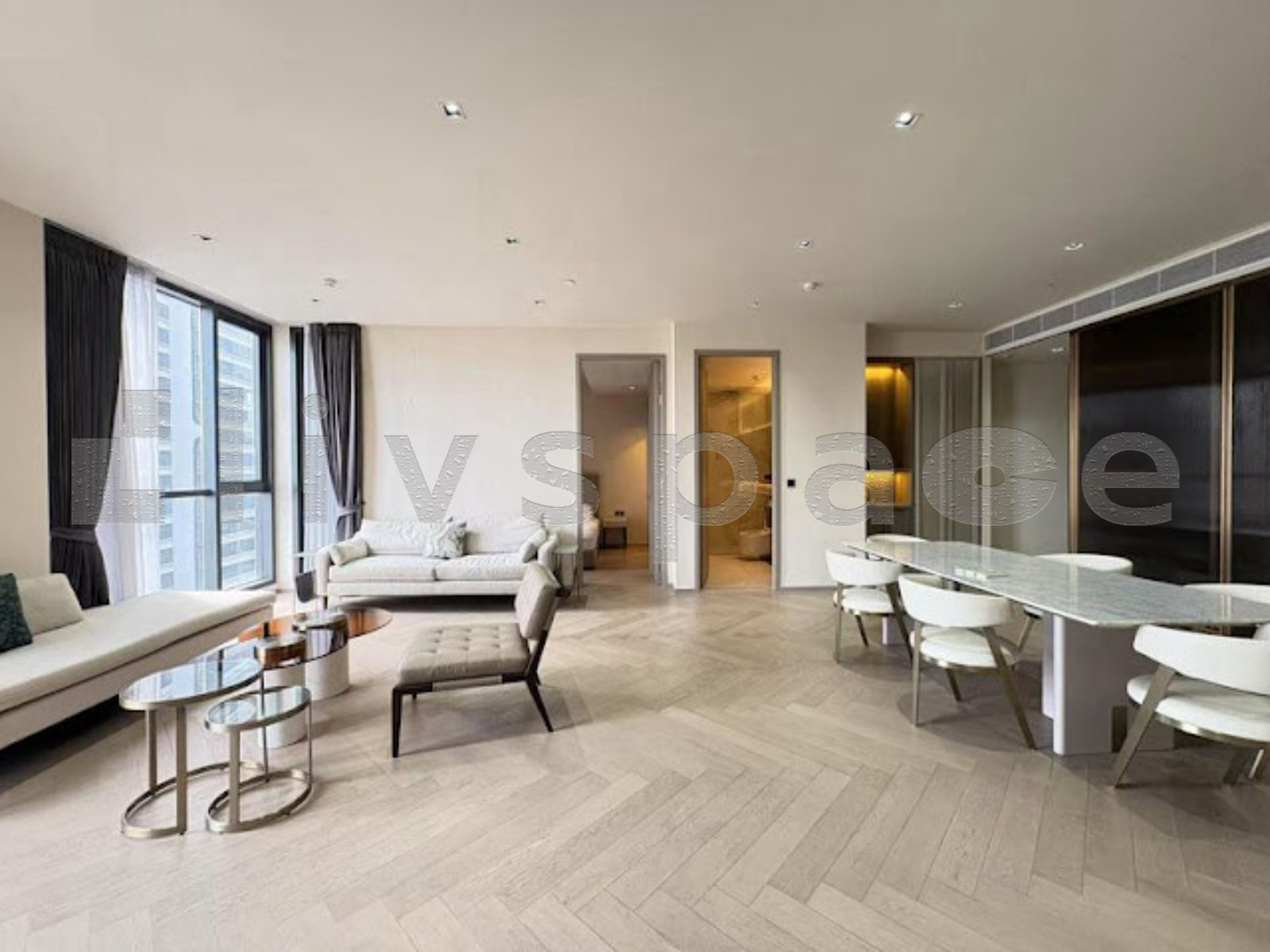 ▚ LL150ツ FOR RENT: The Reserve Sathorn 2 Bedrooms 114sqm Large Corner Unit Luxury Decor Ready to Move-in✨