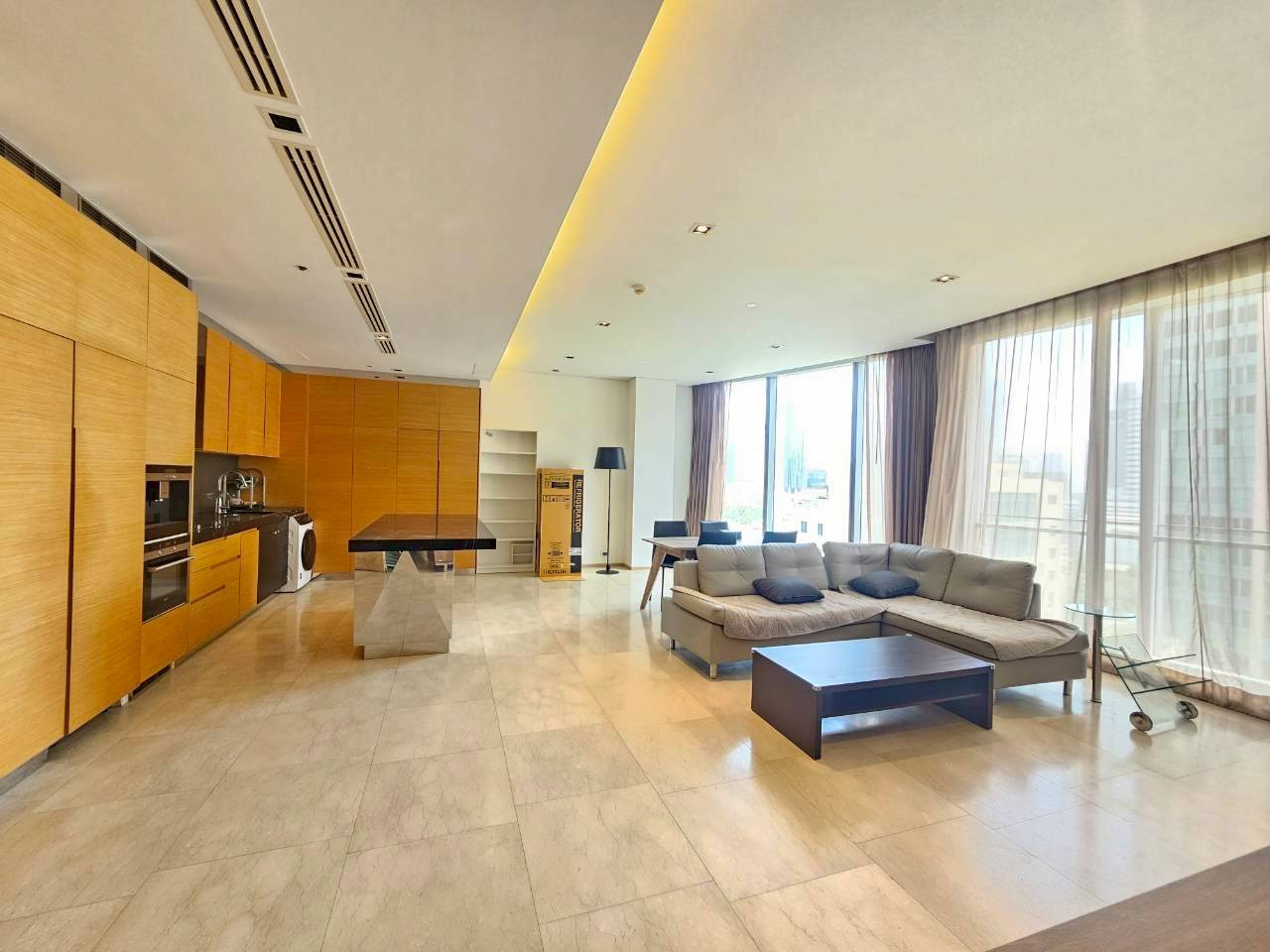 Sale Saladaeng Residences 2 Bedroom size 126 sqm. Open view