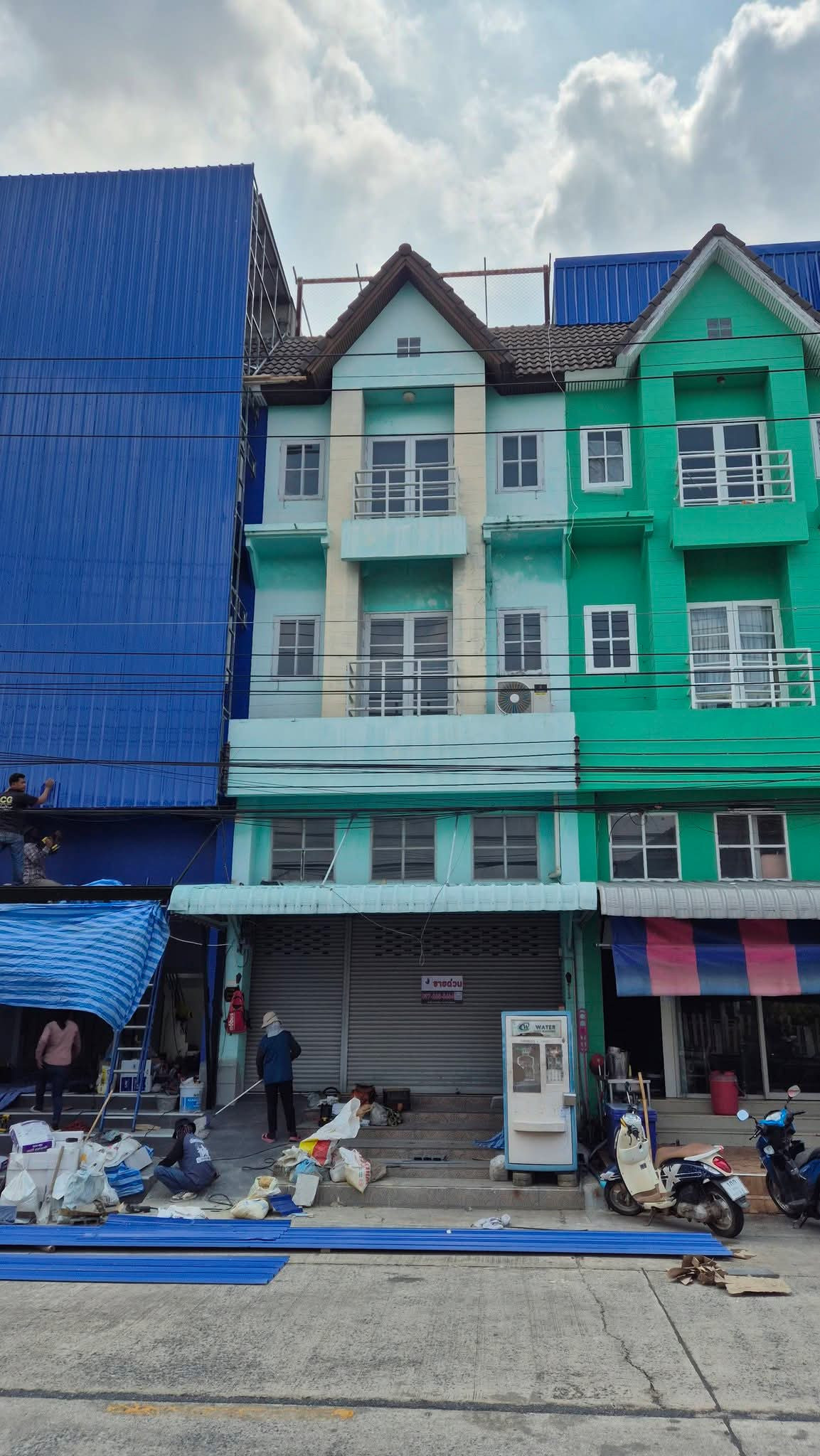 ขาย🏠 ทาวน์โฮม 3ชั้นครึ่ง ม.สถาพร รังสิต ถนนรังสิต-นครนายก74 เนื้อที่ 17.6ตร.วา ราคา2.99ล้านบาท
