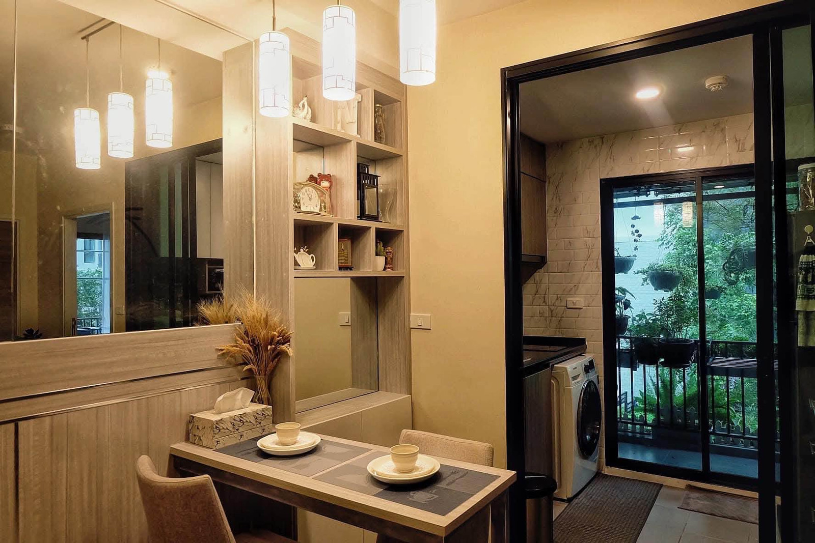 ✨Notthing Hill Sukhumvit 105 ห้องใหญ่✨ เฟอร์ครบ✨ 2 ระเบียงวิวสวน✨