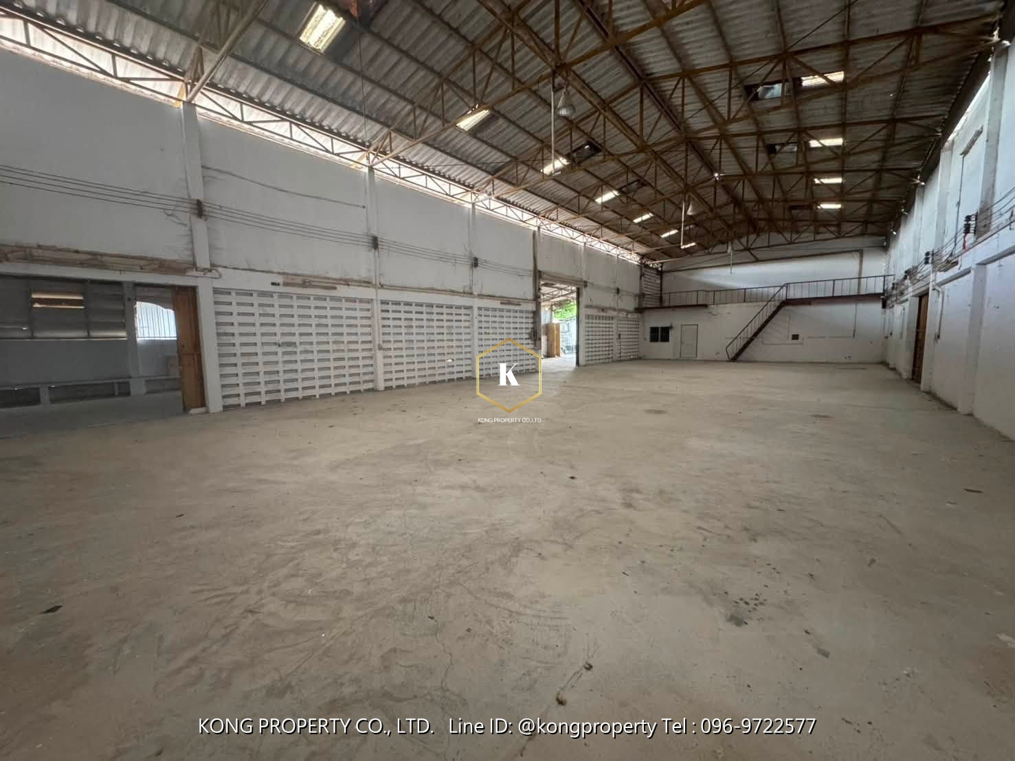 Warehouse for rent, Nakhon Chai Si, Nakhon Pathom, 1600 sq m, has 10 rooms with bathrooms. – รูปที่ 2
