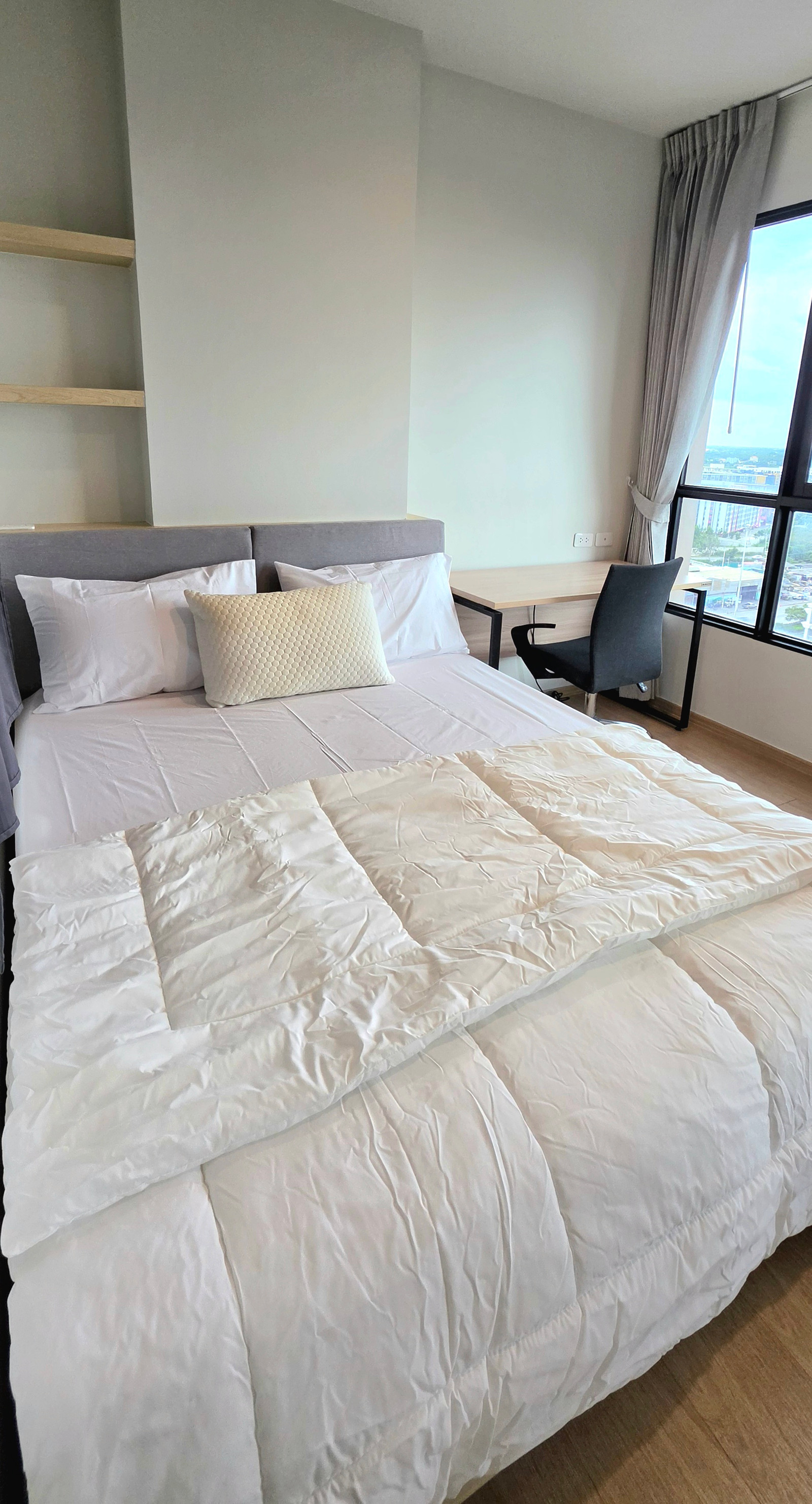 🌼🔥ว่างให้เช่า 1 ห้อง แต่งหรูเฟอร์ครบ ​เข้าพักได้เลย! 🏩🌇 Condo for rent, luxury decoration, fully furnished.​