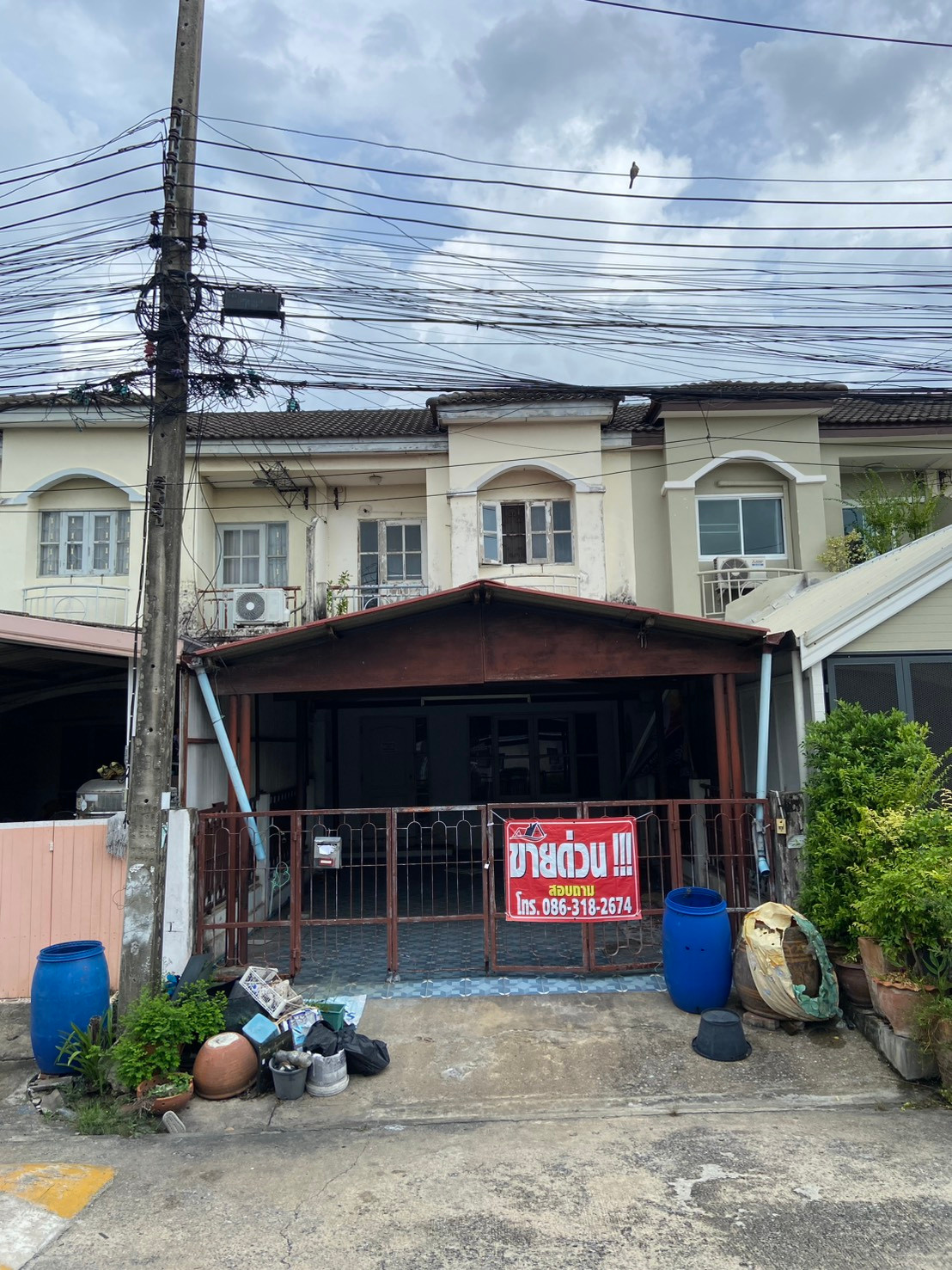 🏡 Urgent sale, 2-story townhouse, 24.2 square wah, Sirarom Park Rangsit Village, Lam Luk Ka - Khlong 4 location. – รูปที่ 2