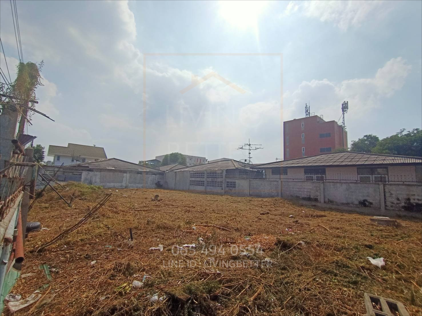 Land for sale 100 square wah, Soi Lat Phrao 62,64 Land for sale 100 square wah, Soi Lat Phrao 62,64