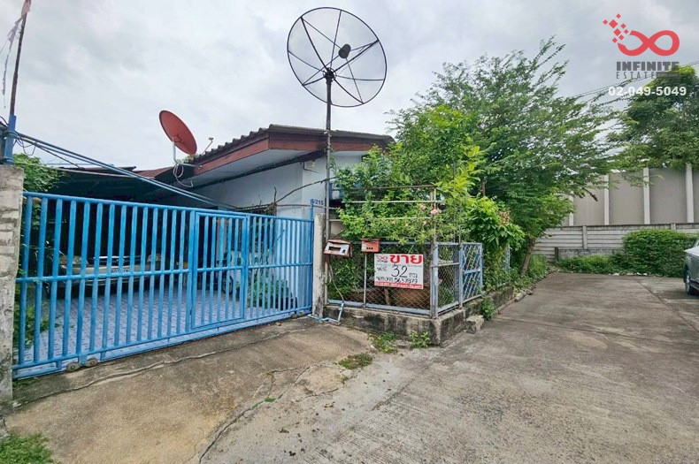 1-story detached house for sale, Amonphan Nakhon 6, Suan Siam 11- Seri Thai 81, near the Pink Line BTS.
