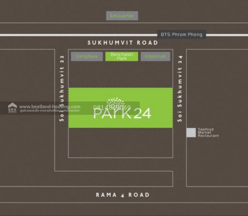 ขายคอนโดพาร์ค24(Park24)นิติบุคคลอาคารชุด 1 สถานที่ตั้ง ซ.สุขุมวิท 24 แขวงคลองตัน เขตคลองเตย กรุงเทพมหานคร – รูปที่ 3