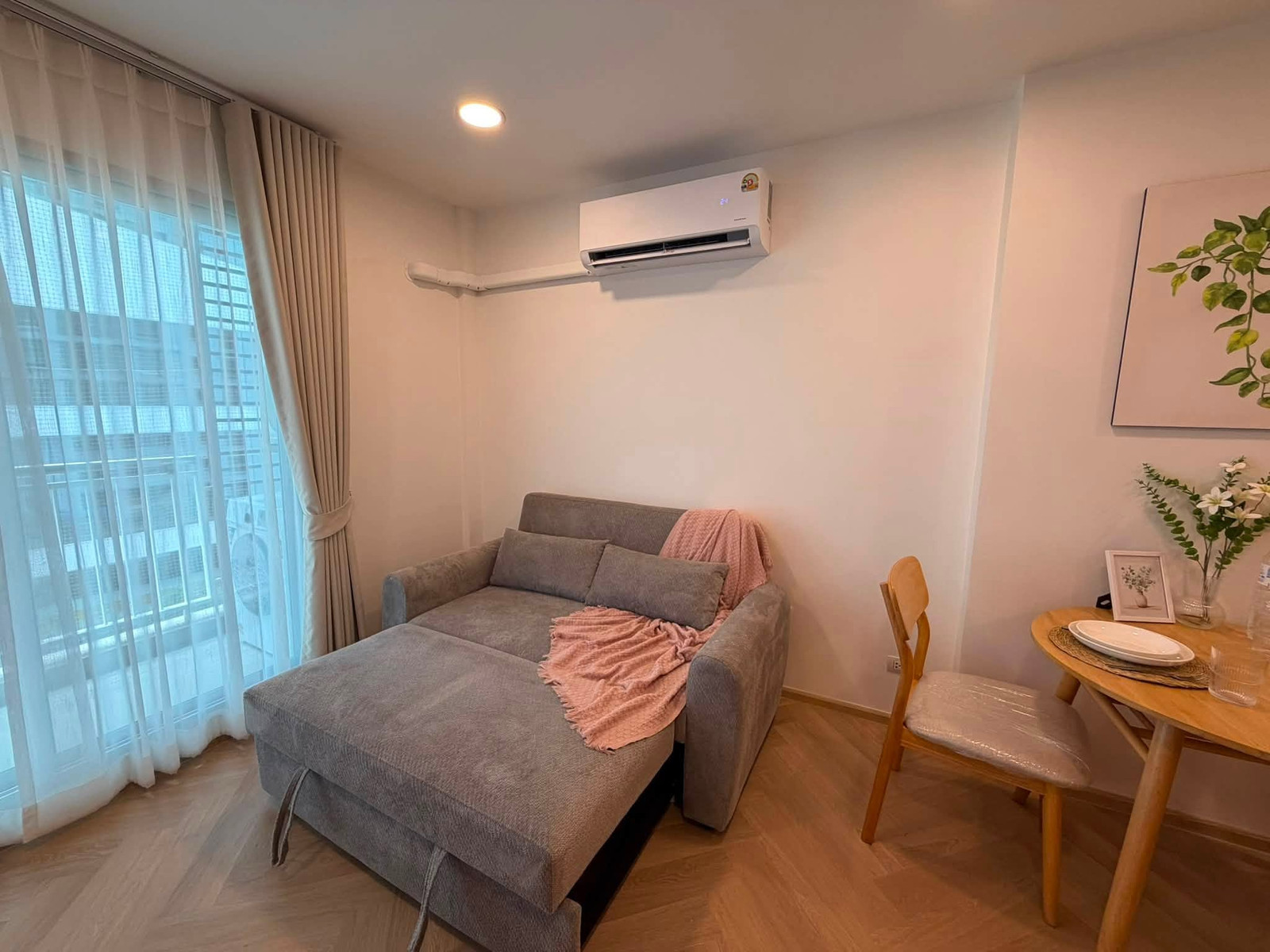 ห้องมุมสวยสไตล์มินิมอลมูจิ แต่งครบจัดเต็ม⭐Centric Scene Sukhumvit 64 (เซ็นทริค ซีน สุขุมวิท 64) – รูปที่ 3