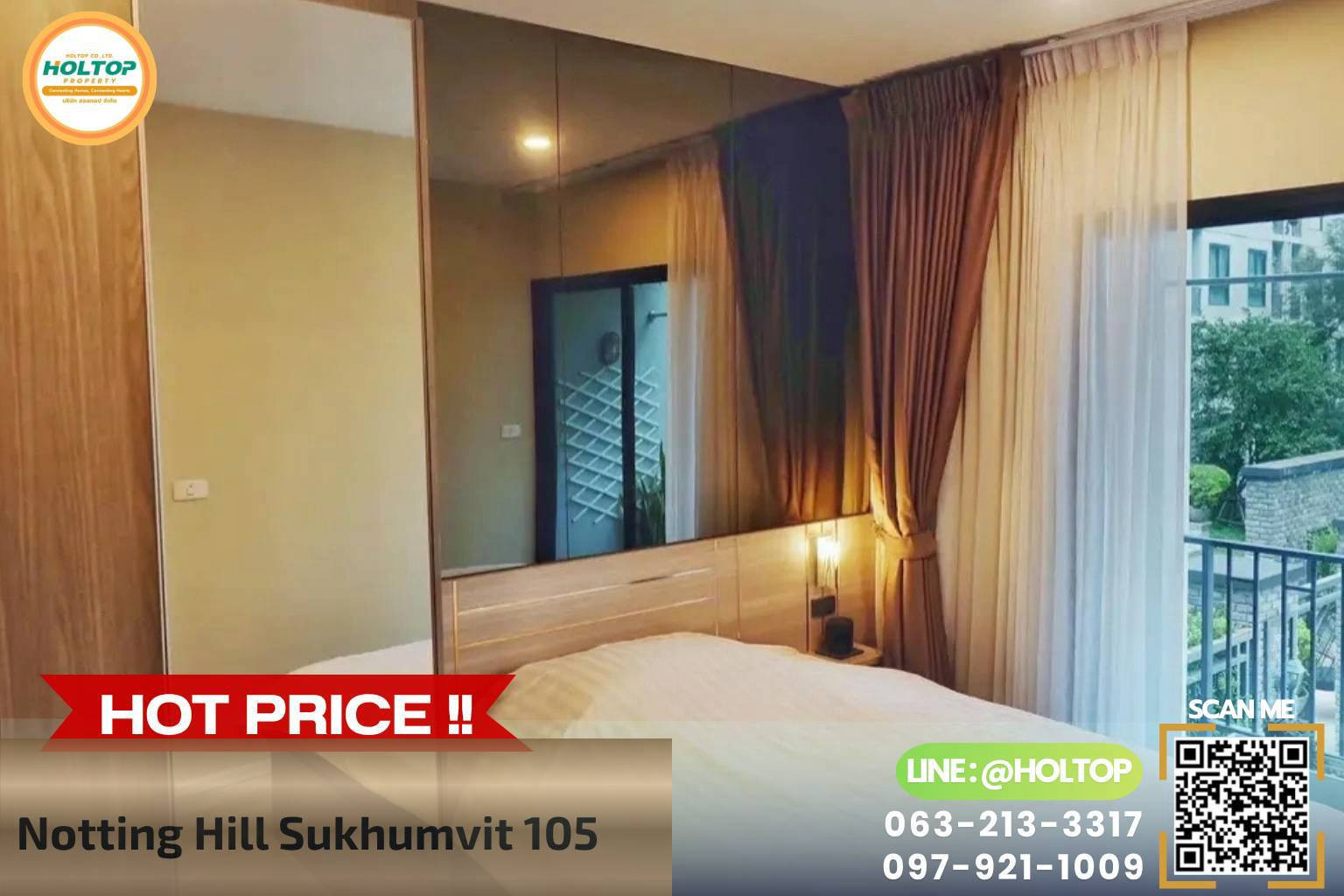 #L1023🎉 210769 For Rent Condo Notting Hill Sukhumvit 105 #L1023🎉 210769 For Rent Condo Notting Hill Sukhumvit 105