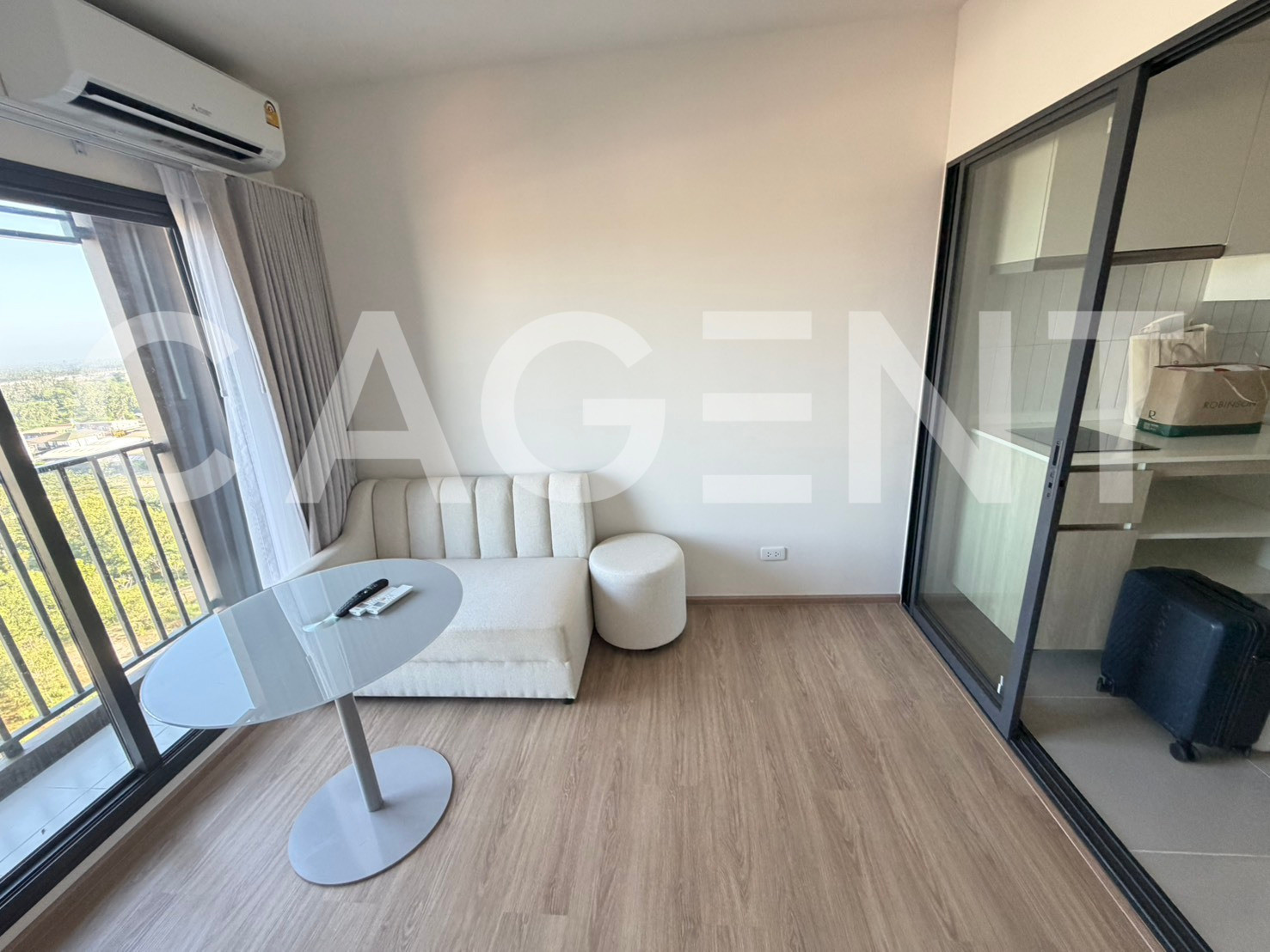 For rent: Escent Ville Surat Thani project, next to Central Surat Thani. Ready to move in, new project, high building. – รูปที่ 4