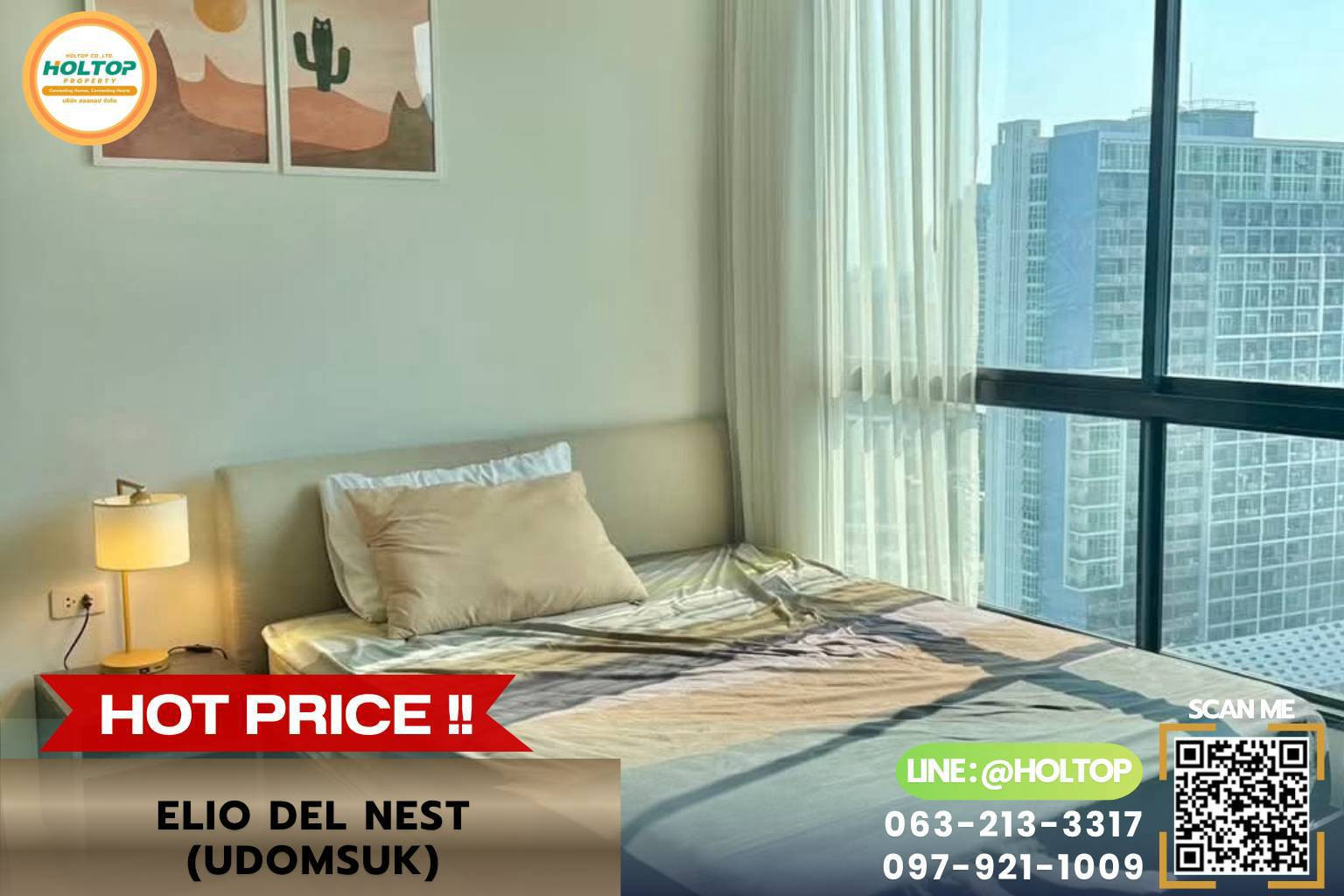 #L999 🎉 200769 For Rent: ELIO DEL NEST (Udomsuk) #L999 🎉 200769 For Rent: ELIO DEL NEST (Udomsuk)