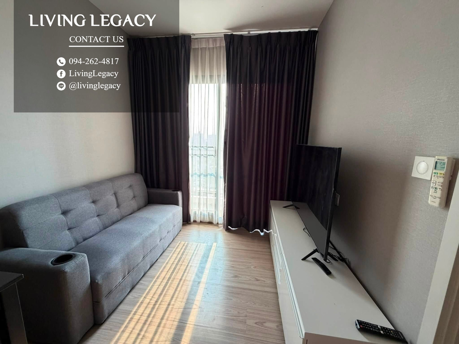 TIIMLU เช่าด่วน! คอนโด The Tree Hua Mak Interchange 28 ตร.ม. ชั้น 20 | 1 นอน 1 น้ำ | 15,000 บาท/เดือน | LINE: @livinglegacy – รูปที่ 4