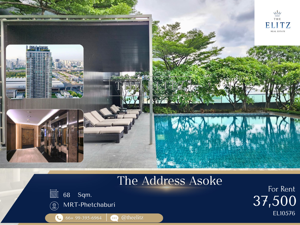 ✨ Stunning Executive Panorama - Lavish High-Floor Layout in a Top-Tier Asoke High-Rise ✨ ✨ Stunning Executive Panorama - Lavish High-Floor Layout in a Top-Tier Asoke High-Rise ✨