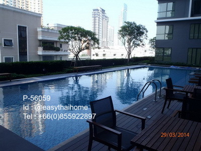 P-56059 ให้เช่า Ideo Mobi Sathorn (ไอดีโอ โมบิ สาทร) | Studio | วิวเมือง | เฟอร์นิเจอร์ครบ | ชั้นสูง | ใกล้ BTS วงเวียนใหญ่ | พร้อมเข้าอยู่📞 Line ID: @easythaihome | 085-592-2897 – รูปที่ 2