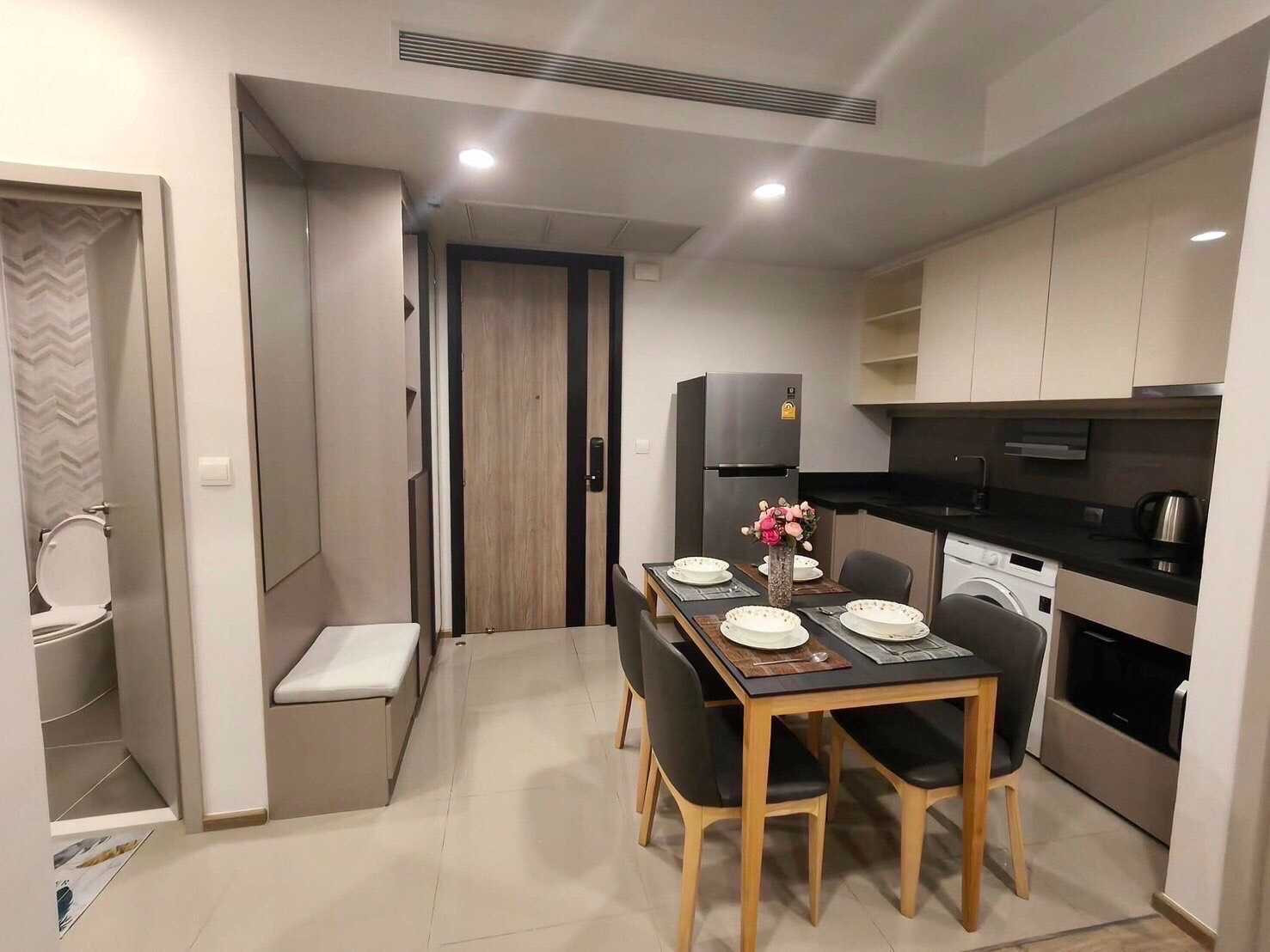 เช่าด่วน !! คอนโดหรู OKA HAUS สุขุมวิท 36 ห้องมุม วิวแม่น้ำเจ้าพระยา ชั้นสูง 50 ตรม 2 นอน 2 น้ำ – รูปที่ 3