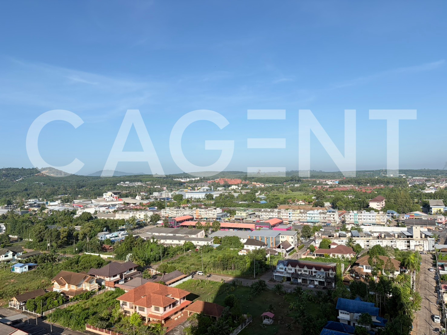 For rent: Escent Ville Surat Thani project, next to Central Surat Thani. Ready to move in, new project, high building. – รูปที่ 3