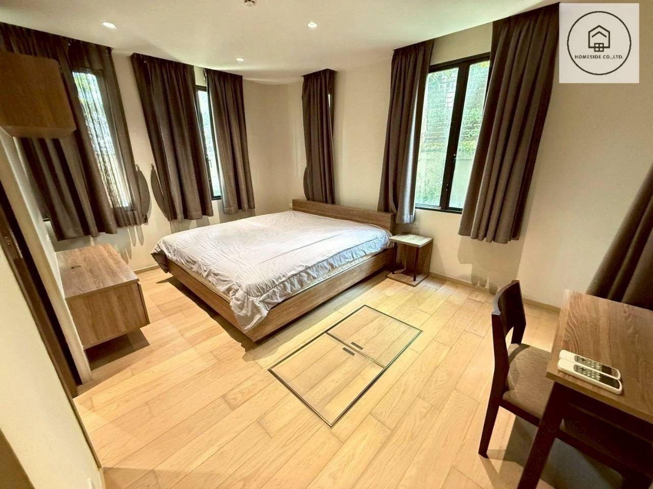 🏬 Runesu thonglor5 (Runesu Thonglor5) for rent‼️2Br 1Bath 80 sq.m., 1st floor, garden view🌳+ Bathtub 🛁 + luxurious Foyer ⛸️ + Walkin Closet 🚪 – รูปที่ 4