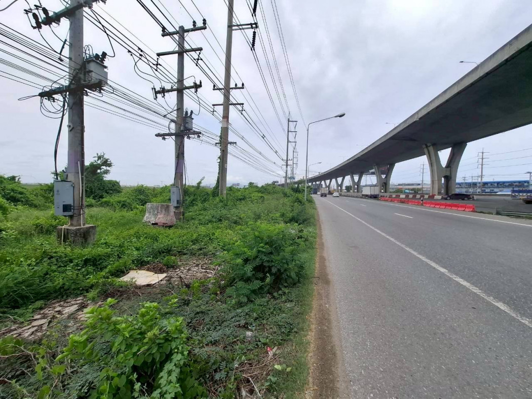 ขาย ที่ดิน ริมถนนบางนา-ตราด ต.คลองตำหรุ อ.เมืองชลบุรี  20 ไร่ ผังเมืองสีม่วงลายจุด เหมาะทำโรงงาน โกดัง KK – รูปที่ 2
