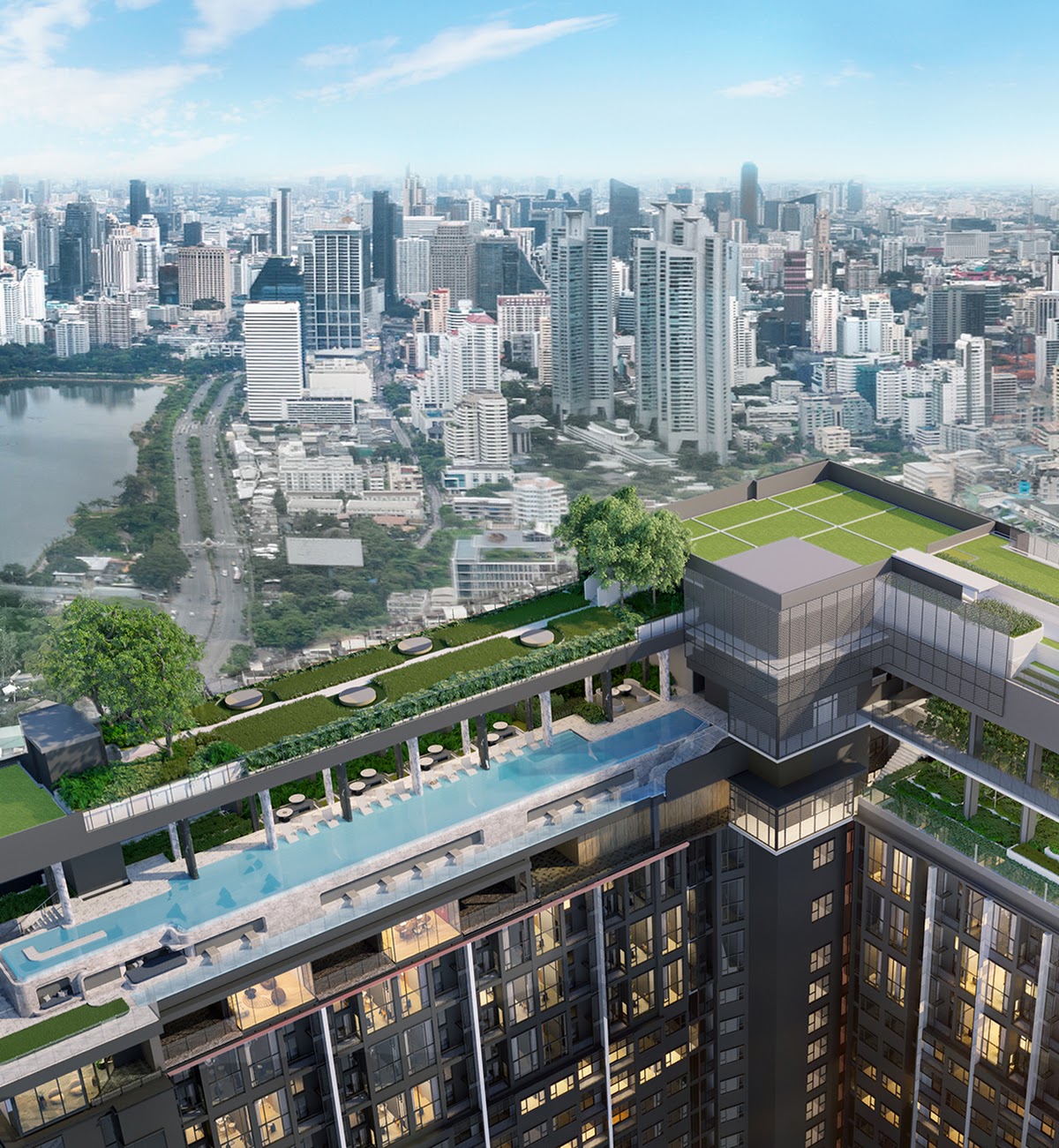 ให้เช่า Life Rama 4 - Asoke 1 นอน 27 ตร.ม. ใกล้ MRT ศูนย์ฯ สิริกิติ์ 23,000/เดือน 0642748883