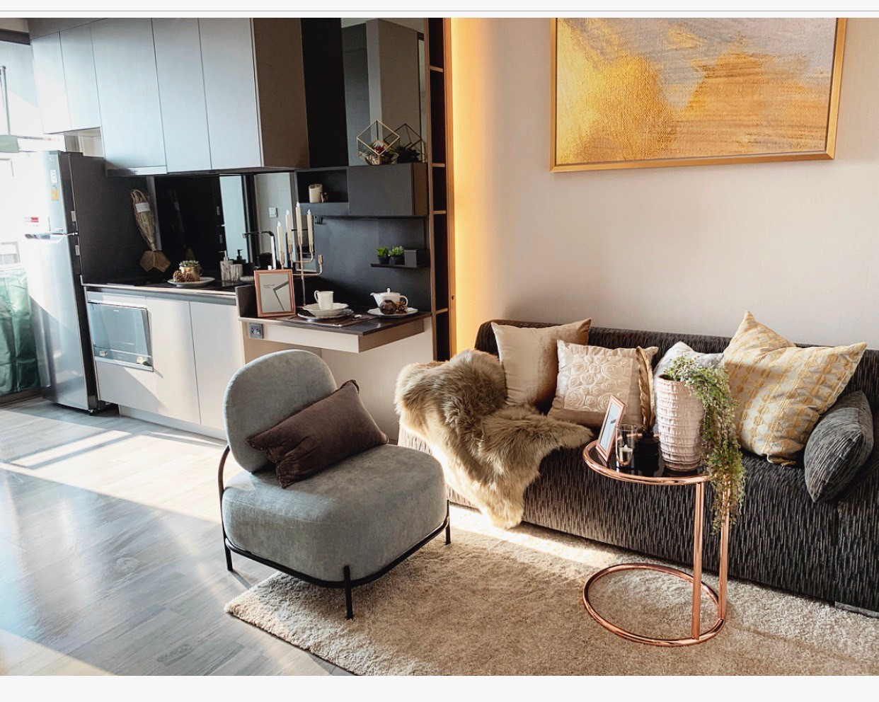 Nice Room Good Price 🏙️(For Rent) The Room Sukhumvit 69 [Phra Khanong] 💵 23,000 THB (1 Bed, 34.65 Sqm)
