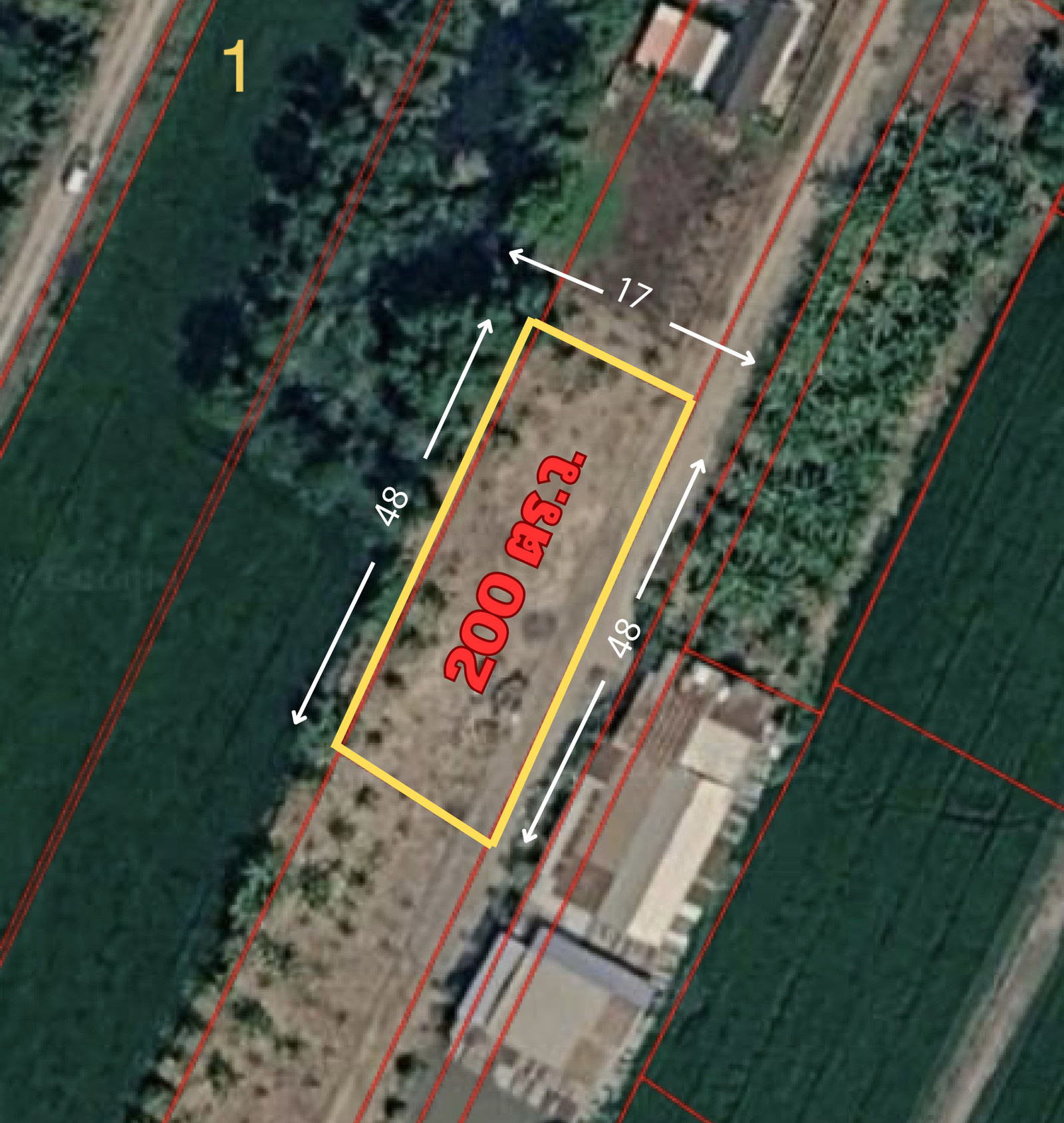 📍 Land for sale, beautiful plot, already filled, 200 sq m, Bang Toei Subdistrict, Sam Khok District, Pathum Thani Province📍