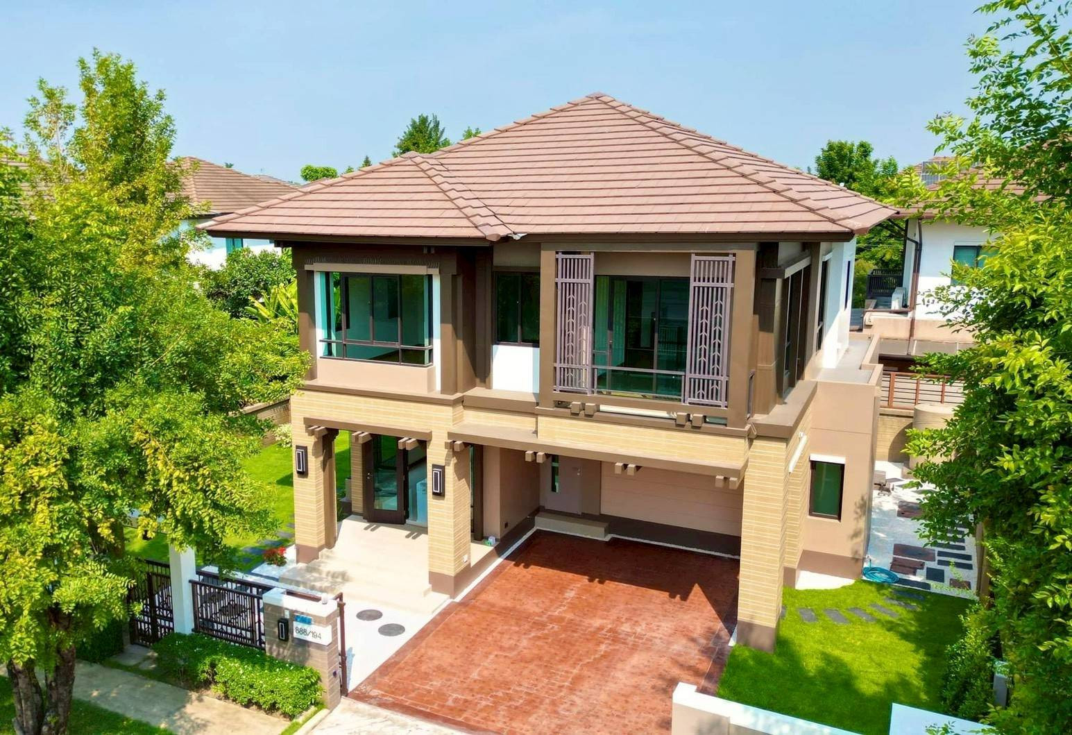 SAI083🚨 Price shock! Instant discount of 1 million baht!! Single house "Setthasiri Watcharaphon" Brand new renovation Ready to move in!