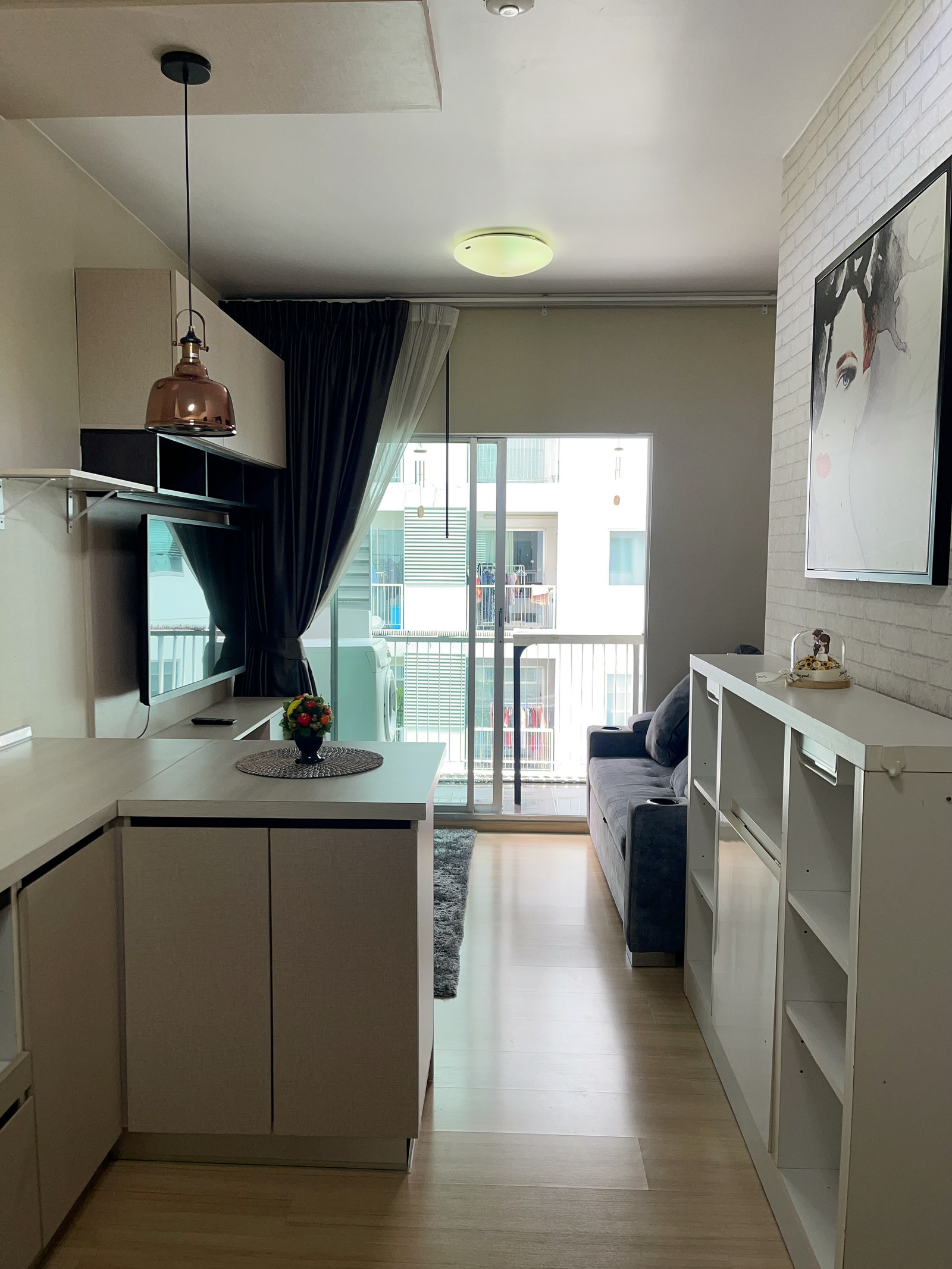 🍷 เช่าคอนโด A Space ตึก H ชั้น 5 ห้องสวยแต่งเฟอร์ครบพร้อมอยู่ ซอยสุขุมวิท 77  🍷 – รูปที่ 3