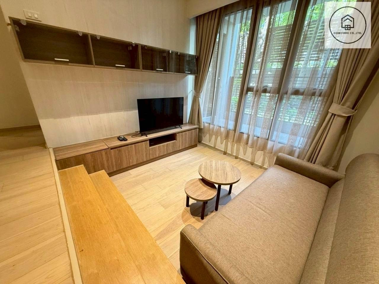 🏬 Runesu thonglor5 (Runesu Thonglor5) for rent‼️2Br 1Bath 80 sq.m., 1st floor, garden view🌳+ Bathtub 🛁 + luxurious Foyer ⛸️ + Walkin Closet 🚪 – รูปที่ 3