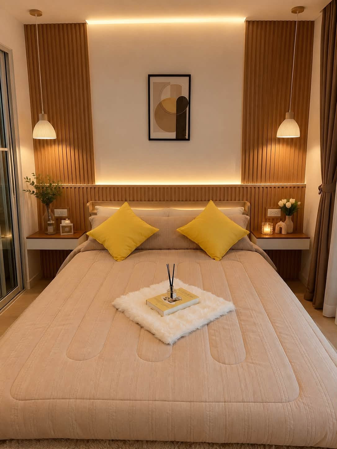 City villa, beautiful room, minimalist style✨