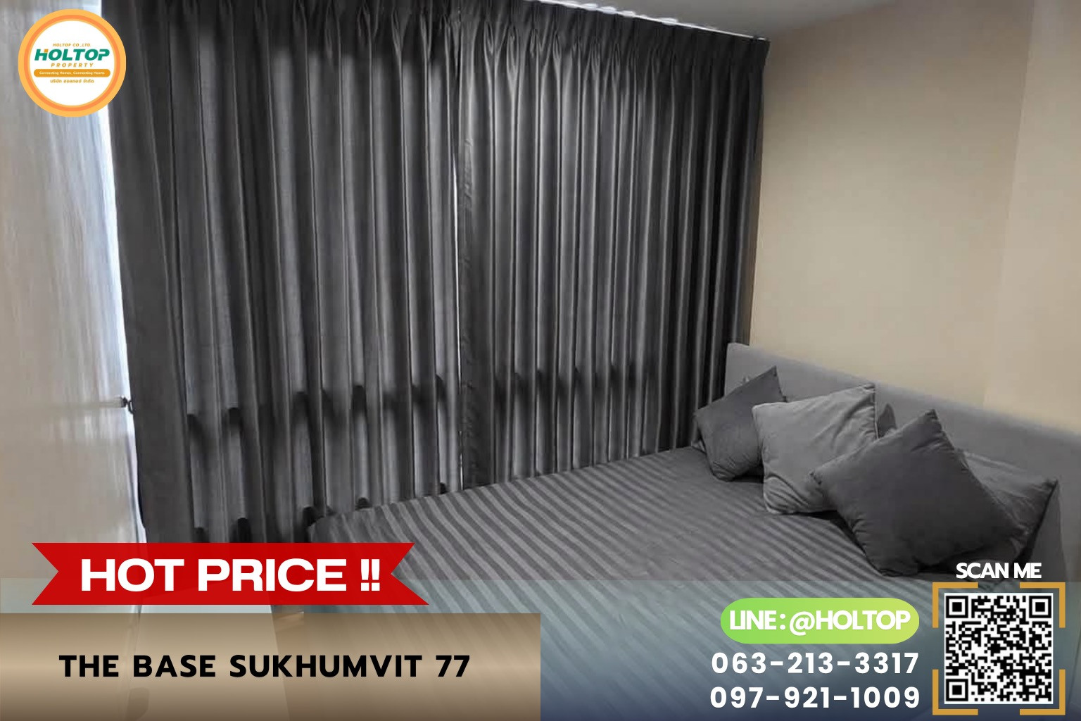 #R10631 🎉 210769 ให้เช่าคอนโด THE BASE Sukhumvit 77 #R10631 🎉 210769 ให้เช่าคอนโด THE BASE Sukhumvit 77