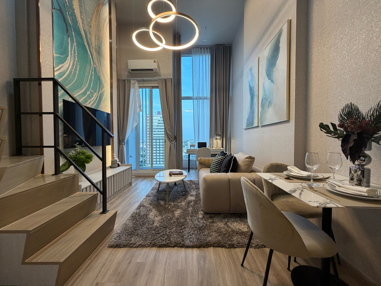 Culture Thonglor Studio Hybrid ชั้นสูง วิวเมืองเต็มตา ราคาพิเศษ – รูปที่ 4