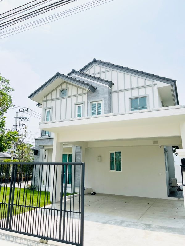 ให้เช่า Villaggio 3 ศรีนครินทร์–บางนา บ้านเดี่ยว 4 ห้องนอน 3 ห้องน้ำ แต่งครบพร้อมอยู่
