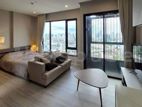 ▚ LL163ツ ให้เช่า: The Room Phayathai Studio 28ตร.ม. ชั้นสูง วิวเมืองเปิดโล่ง พร้อมอยู่✨