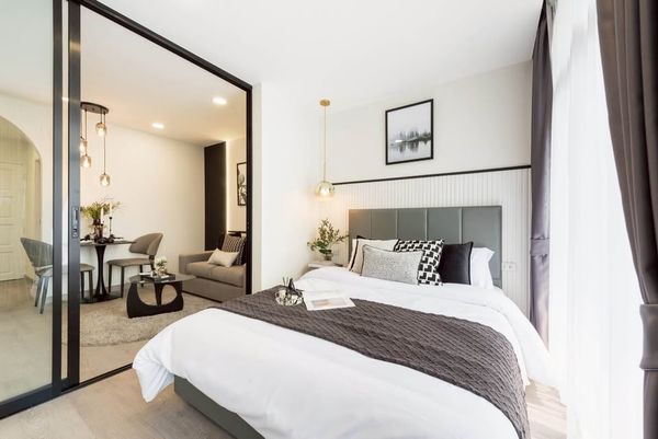 ✨ Condo for sale, Ratcha-Apha Tower, Ratchada - Lat Phrao location, spacious room, comfortable. City location near MRT, lots of food ✅ Suitable for own residence or investment.