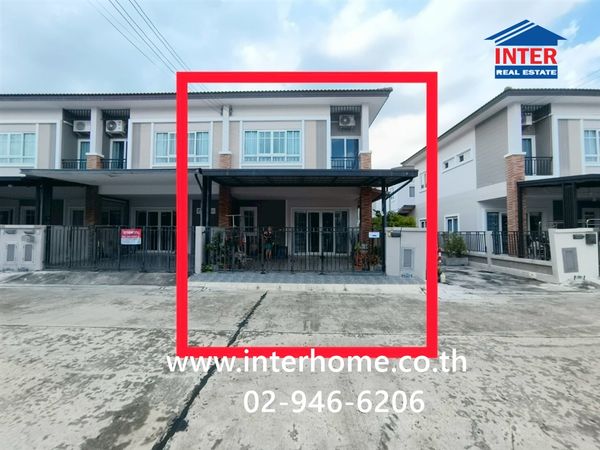 ทาวน์เฮ้าส์ 2 ชั้น 26.8 ตร.ว. หมู่บ้านเดอะแพสเซจ รามอินทรา-คู้บอน ใกล้แฟชั่นไอส์แลนด์ ระหว่างซอยคู้บอน42 และ44 ถนนคู้บอน ถนนรามอินทรา เขตคลองสามวา กรุงเทพมหานคร