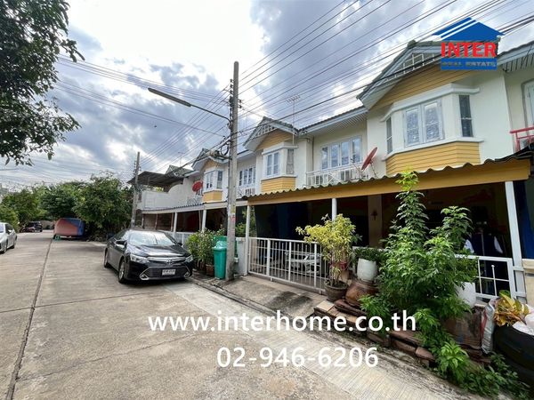 Townhouse, 2 floors, 23.8 sq m, Pisan Village, Project 10 - Tha Kham 30, Soi Tha Kham 30, Rama 2 Road, Tha Kham Road, Bang Khun Thian District. Bangkok