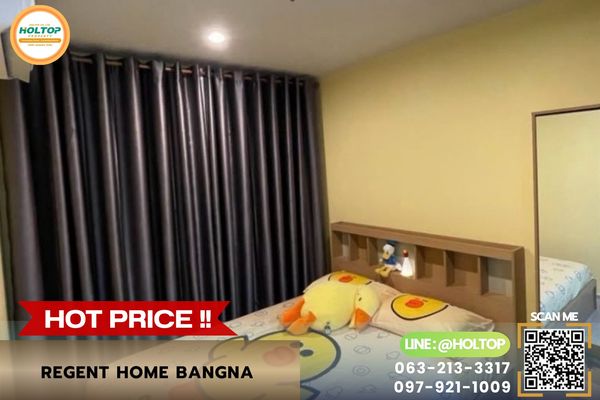 #R10608 🎉 200769 ให้เช่าคอนโด Regent Home Bangna 