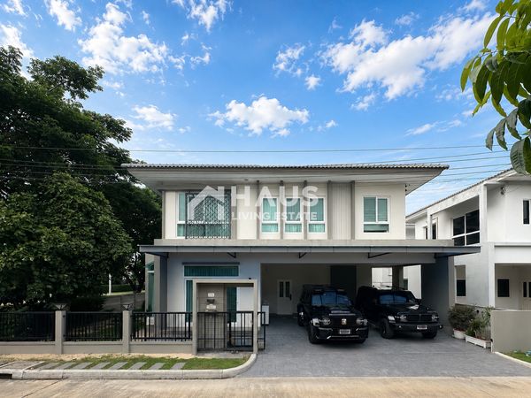 🚨 Rare specs! Large corner detached house, front doesn't collide with anyone, brand new condition 🔥 Single house for sale, Casa Ville Donmung - Sungprapa 🔥 Casa Ville Donmung - Sungprapa / 4 bedrooms #HDMK081