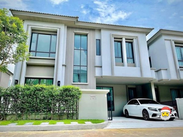 🏡 2-story detached house for rent, Grand Pleno, Phahonyothin-Rangsit, 3 bedrooms, 4 bathrooms, beautiful house, new condition, project age only a few years. 📅Ready to move in next month, August 💰 Rent only 49,000 baht/month