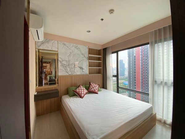 🏙️✨ For rent RHYTHM ASOKE 1 | 2 bedrooms, corner room, high floor, near MRT Rama 9 ✨🏙️